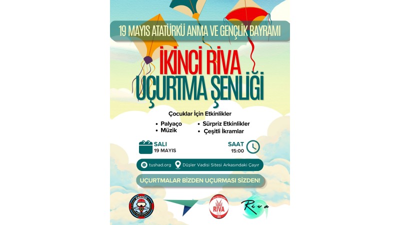 2026 Yılı 19 Mayıs Uçurtma Şenliğine Davetlisiniz