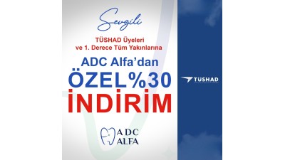 ADC Alfa Diş Hastanesinde Üyelerimize Özel %30 İndirim İmkanı