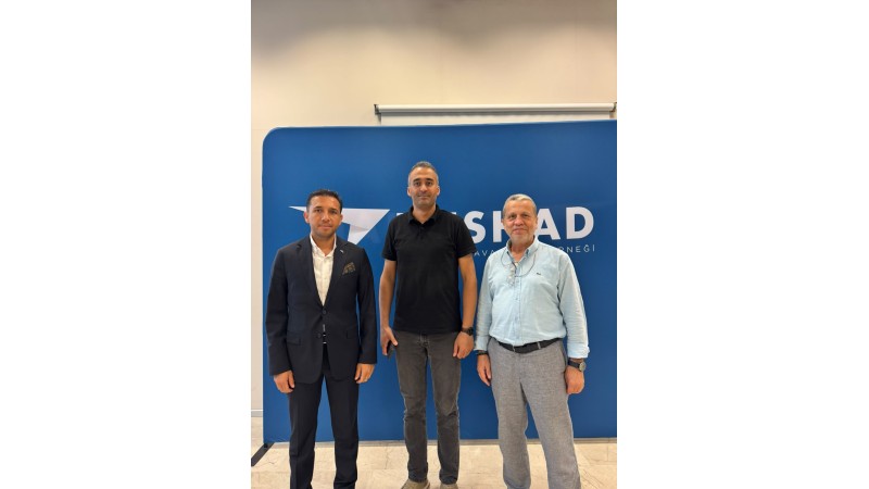 İTÜ Havacılık Bölüm Başkanı Tuncel Öz Derneğimizi Ziyaret Ettiler