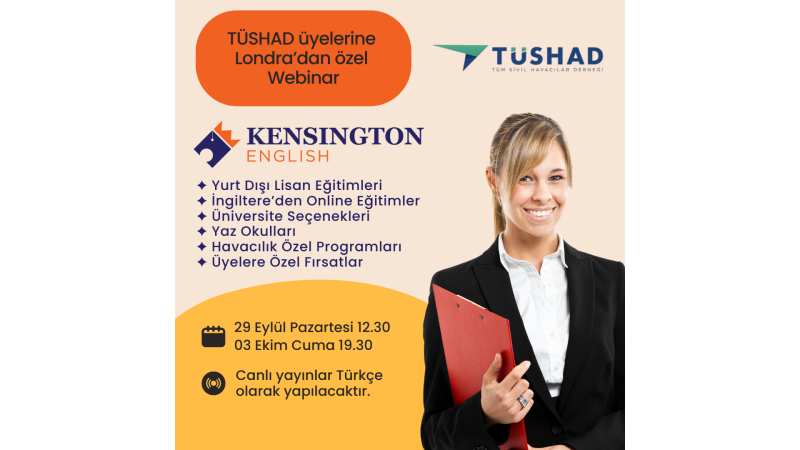 TÜSHAD WEBİNARINA DAVETLİSİNİZ
